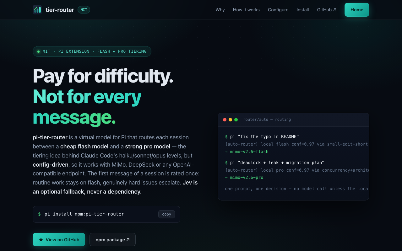 pi-tier-router screenshot 1